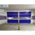 Porta de obturador de alta velocidade automática de alta velocidade PVC